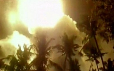 Пожар в храме Индии: появились фото и видео