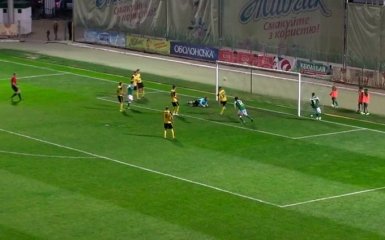В чемпионате Украины забили автогол "всех времен и народов": появилось видео
