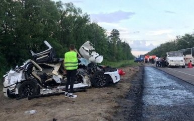 В Украине произошло первое смертельное ДТП с участием электрокара Tesla