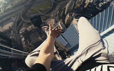 Украинский руфер покорил новую высоту: опубликовано впечатляющее видео