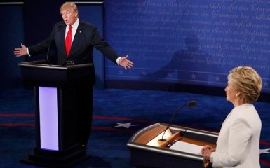 Стало известно, кто победил в дебатах между Клинтон и Трампом в США: появилось видео