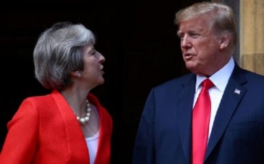 ЗМІ дізналися про жахливу сварку Дональда Трампа і Терези Мей