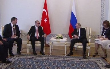 Вся суть российского лицемерия: соцсети о встрече Путина и Эрдогана