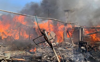Пожар в Волчанске