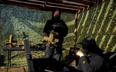 Ukrainian interceptor drones