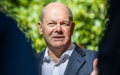 Scholz did not forget to mention Ukraine during his last speech