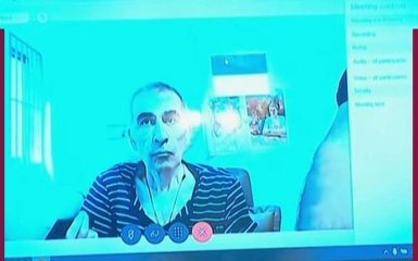 Саакашвили рассказал о состоянии здоровья во время выступления в суде — фото