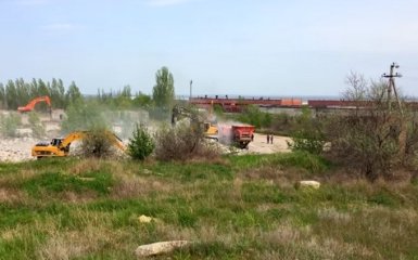 В Крыму оккупанты строят Керченский мост из частей АЭС: опубликовано видео