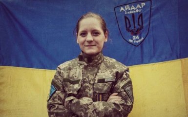 Росіянка, яка воює в АТО, емоційно "подякувала" Порошенку