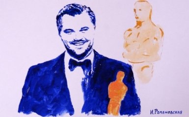 Художниця намалювала портрет Леонардо Ді Капріо грудьми