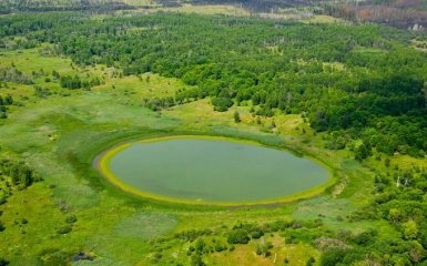 У Чорнобильській зоні знайшли незвичайне озеро — видовищні фото