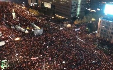 У Південній Кореї на протести вийшли сотні тисяч людей: з'явилися грандіозні відео