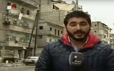 Трагедия в Алеппо: сеть поразило видео с турецким телеведущим