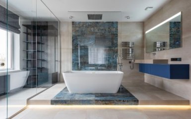 5 стильных элементов ванной комнаты в современных интерьерах