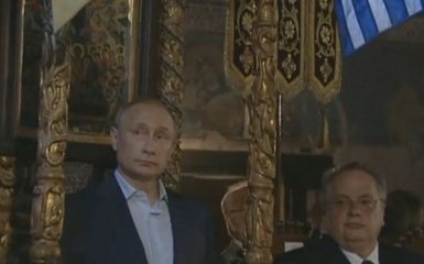 Путин в кресле византийских императоров насмешил соцсети: появилось видео