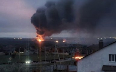 Explosions in Bryansk region