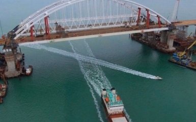 Оккупантская "власть" Крыма завершила важный этап строительства Керченского моста