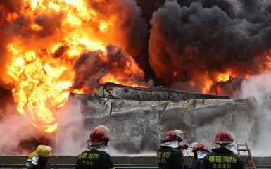 В Китае на химзаводе прогремел взрыв