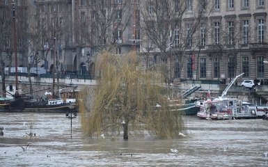 У Парижі через повінь проходить масова евакуація людей: з'явилися нові відео