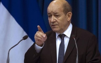 Голова МЗС Франції зробив важливу заяву про зняття санкцій з Росії