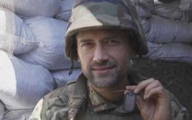 Російський актор, що воює за Україну, покинув зону АТО