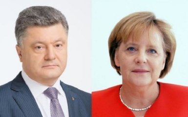 Известно, что Порошенко будет обсуждать с Меркель