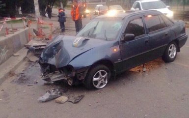 Киевлянин устроил ДТП и удивил своей реакцией: появились фото с места событий