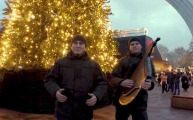 Нацгвардійці оригінально привітали українців з Новим роком: приголомшливе відео