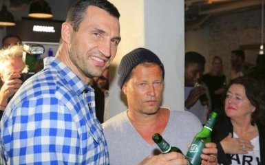 Кличко засвітився з пивом в Німеччині: опубліковані фото