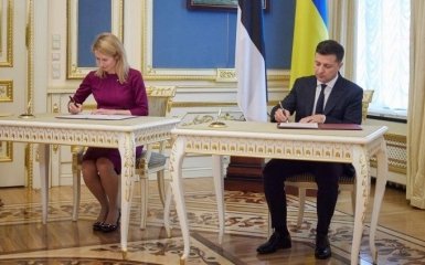 Эстония официально обязалась поддержать вступление Украины в ЕС