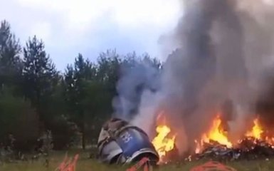В Тверской области разбился самолет. На борту мог быть Пригожин — росСМИ