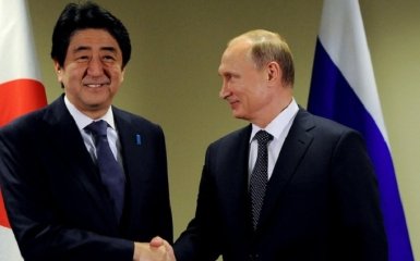 Путин пожаловался на Украину Японии