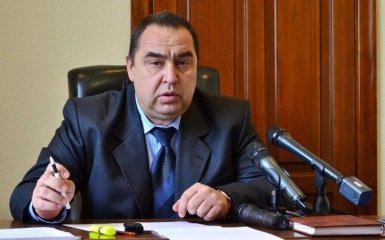 Главарь боевиков Плотницкий назвал условие возвращения оккупированных "ЛНР" территорий в Украину