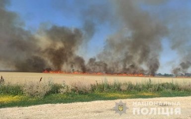 Российские войска не позволяют тушить пожары после обстрелов в Херсонской области
