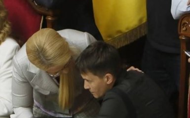 Тимошенко решила игнорировать Савченко, но есть одна проблема
