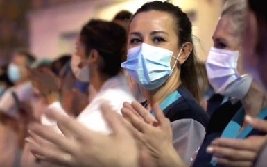 Итальянцы поблагодарили украинских врачей за помощь - трогательное видео