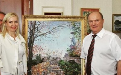 В Госдуму России идет донецкая художница, рисовавшая Януковича и Ахметова