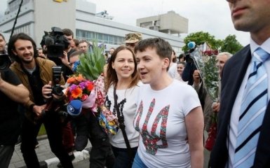 Савченко в Україні: з'явилися перші фото і відео