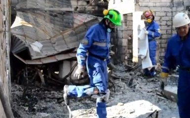 Пожар в доме престарелых под Киевом: появилось видео с места трагедии