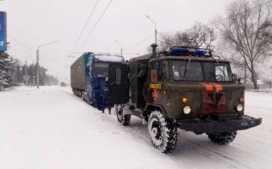 На Донбассе выпало рекордное количество снега