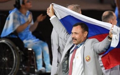 Білорус-любитель прапора Росії поплатився за демарш на Паралімпіаді