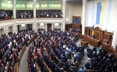 Рада избрала первого вице-спикера большинством голосов