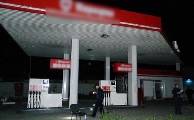 В Киеве устроили стрельбу на АЗС: опубликованы фото