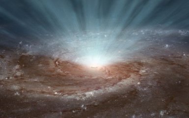 Ученые рассказали о чрезвычайной прожерливисть черной дыры в центре галактике
