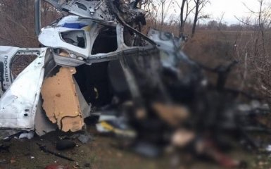 На Донбассе взорвали автомобиль полиции, есть погибший