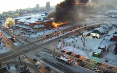 Пожежа У Челябінську.