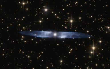 Зроблений знімок крижаної блакитної туманності