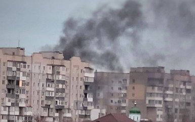 Explosion in Melitopol