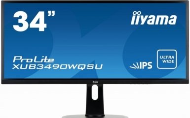 Компанія Iiyama представила монітор ProLite XUB3490WQSU