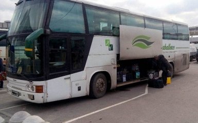 СБУ задержала автобусы, незаконно перевозившие жителей Донбасса в Украину